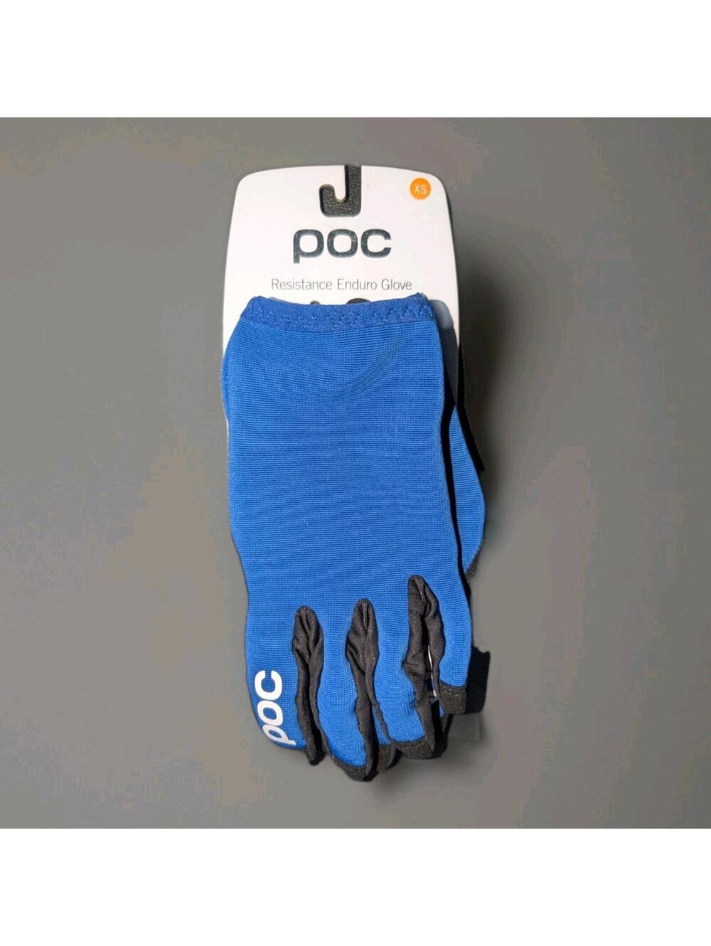 POC Resistance Enduro Gloves Blue Black Xs